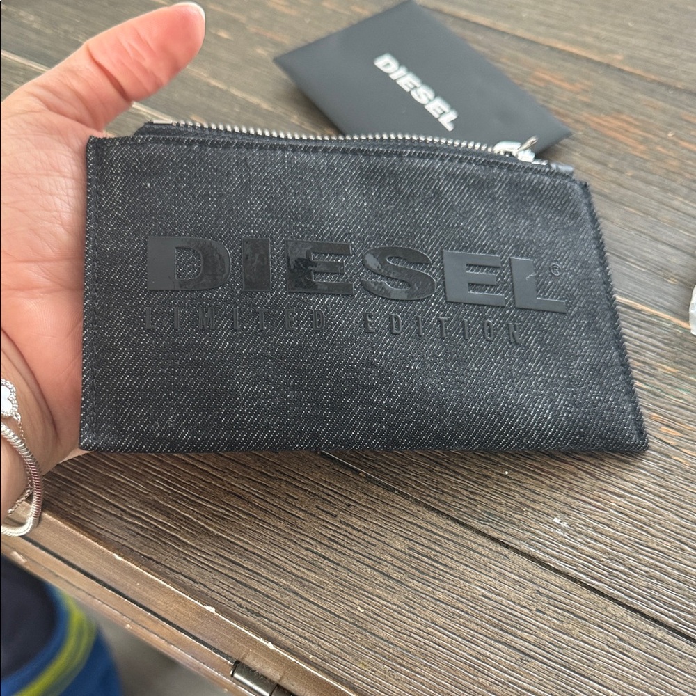 Diesel Black Denim Pouch - Picture 5 of 5
